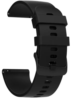 Compatible With Fossil GEN 5E 5 LTE 45/44mm Sport Wristband 22mm Watch Strap GEN 6 44mm Silicone Replacement Bracelet Smartwatch Accessories(Black)