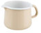 Riess 0672-038 Schnabeltasse Nouvelle Cappuccino-Krug, Durchmesser 12 cm, 1 l, Orange, Keramik
