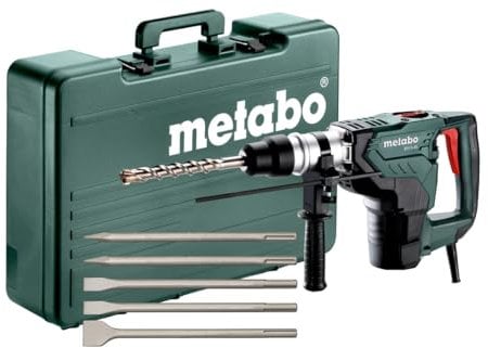 Metabo Kombihammer Set KH 5-40 + Meißelsatz