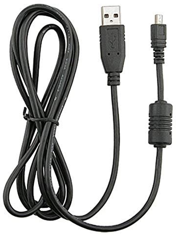 REFURBISHHOUSE Cable USB 8D UC-E6 pour Coolpix L110, L21, L22, S3000, S4000, S6000, S8000