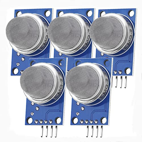 AZDelivery 5 x MQ-2 Gas Sensor Rauch Sensor Luftqualität Modul kompatibel mit Arduino inklusive Ebook!