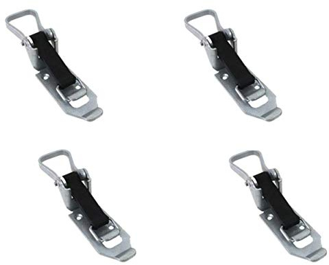 4x Verschlusslager Gummiband Gerätehalterung Schaufelhalter KFZ, LKW, Feuerwehr