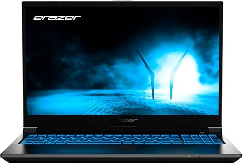 ERAZER Crawler E30e 39,6 cm (15,6 Zoll) Full HD Gaming Laptop (Intel Core i5-12450H, 8GB DDR4 RAM, 512GB PCIe SSD, GeForce RTX 2050 4GB GDDR6 VRAM, ohne OS)
