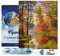 Figured'Art Diamond Painting Erwachsene 40x50cm Mit Rahmen Ganze Leinwand gespannt See im Herbst 5D Bilder Eckige Steine - DIY Set Basteln