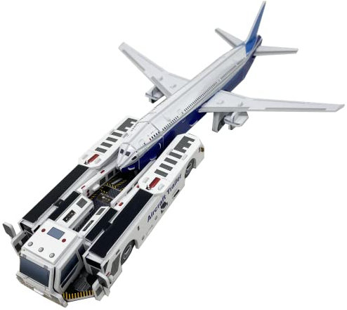 Fahrzeug 3D Puzzle (Flugzeug Traktor)