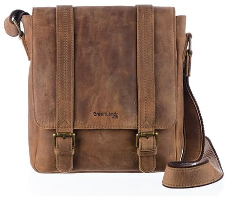 Greenland Nature Montenegro Umhängetasche RFID Leder 23 cm