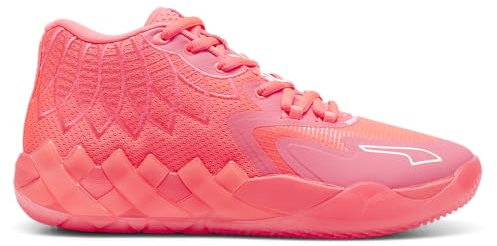 Puma Mb.01 - Scarpe da basket da uomo, sensibilizzazione al cancro al seno, colore: rosa, Rosa, 44 EU