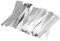 A ABSOPRO Car Pure Nickel Strip 0.15x10x100mm for 18650 Batteries (Set of 100)
