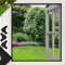 KESSER® Fliegenschutzgitter für Fenster | 130 x 150 cm | mit Aluminium Rahmen Fliegengitter Fliegenschutz Insektenschutz, mückengitter, moskitonetz, Spannrahmen, ohne Bohren und Schrauben Anthrazit