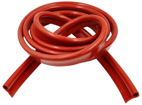 Insulation Strip P Type High Temperature Oven Door Window Silicone Rubber Sealing Strip Weatherstrip Oven Parts 1 Meters Noise Blocker (Color : K4 12 X 16 X 35 MM, Size : Type P)