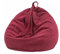 UGEFKMQ Lounger Beanbag Garden Large Bean Bag Corduroy Jumbo Cord Bean Bag Chair Comfortable Lounging Chair For All Ages (No Filling),Claret,90Cm*110Cm
