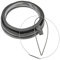 vhbw Joint de porte compatible avec Bosch Serie 6, WAQ243#, WAP243#, Maxx 8 VarioPerfect, WAP284#, WAP283#, WAQ204#, WAQ203# lave-linge