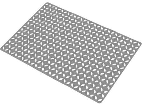 FRCOLOR Bade- Und Duschmatte Mit Löchern Teppich Für Badezimmer Bodenmatte Mit Abflussloch