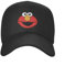 Atmungsaktive Unisex Baseballkappe Elmo Face Sesame Street 2024 Fashion Baseball Men Polyester Hüte Verstellbare Mütze Universal Casual Cap Truck Driver Hat Geschenke