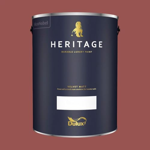 DULUX TRADE HERITAGE MATT RED OCHRE 5L