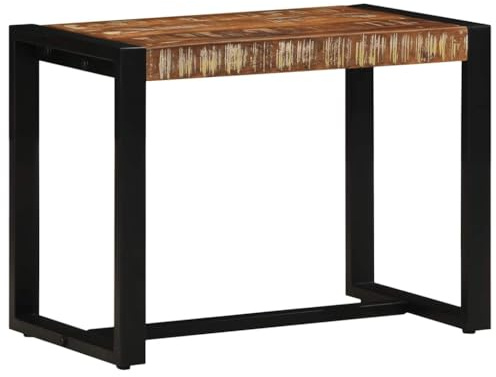 vidaXL Bank Mehrfarbig 60x35x45 cm Massivholz Altholz
