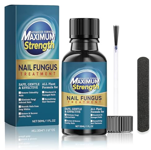 30ml Fungal Nail Treatment - Toe Nail Fungus Treatment for Toenail - Extra Strong Toenail Fungus Treatment - Anti Fungal Nail Treatment Extra Strength Fast to Repair Thicken Nails