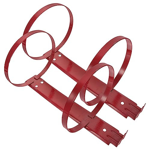 Hemobllo 2stücke Feuerlöscherhalterung Aus Eisen Für Auto Utv LKW Mit Montagesatz Einfacher Installation Und Polierter Oberfläche Für Sicheren Gebrauch