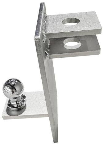 SROCHN Rangierhilfe PKW-Anhänger 50mm Zugmaul Kugelkopf Anhängerkupplung Rangierhilfe Kombikupplung