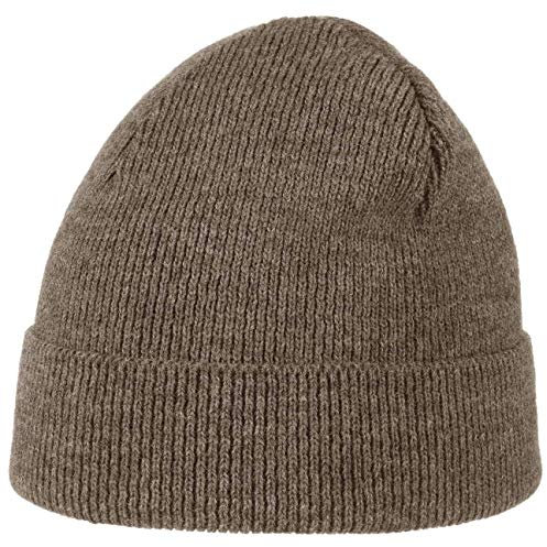 Hutshopping Dolomiti Beanie Wollmütze Wintermütze Mütze Umschlagmütze (One Size - braun)