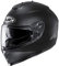 Hjc Matt Schwarz C70 Logo Motorradhelm (Small, Schwarz)
