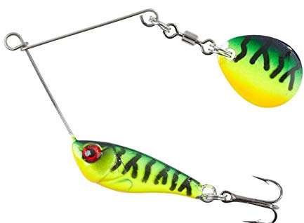 Balzer Colonel Micro Spinner Baits, Fireshark, 15 g