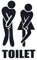SetProducts Top Stickers ! Sticker WC Drôle et Amusant - Autocollant HD Vinyles Non Vulgaires – Customisez Votre intérieur ! - Personnalisez Vos Portes, Vos Murs, Vos Toilettes, Votre Cuvette...