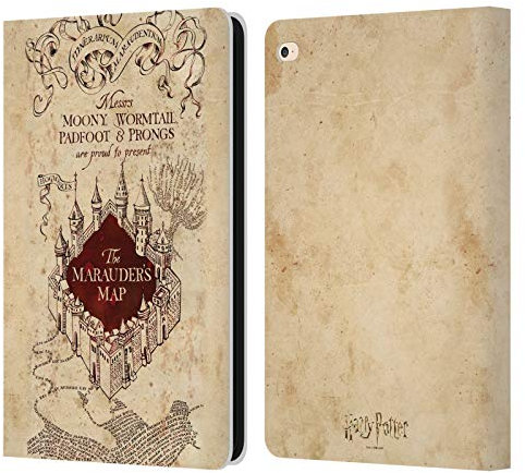 Head Case Designs Officially Licensed Harry Potter The Marauder's Map Prisoner Of Azkaban II Leather Wallet Case Compatible With Apple iPad Air 2 (2014)