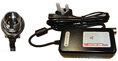 Chargeur de batterie intelligent au plomb-acide, 24 V/29,4 V 2 A, pour vélos électriques, scooters, fauteuils roulants et plus encore (Paj mâle 4 broches)