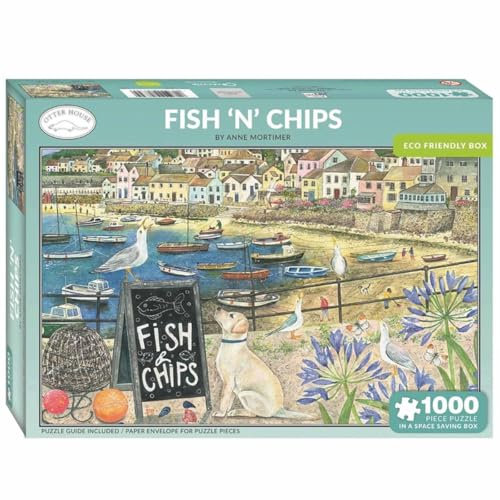 Otter House - 1000 Piece Jigsaw Puzzle - Fish 'N' Chips