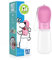 AS Pets Botella de Agua portátil para Perros, dispensador de Agua para Mascotas, Botella de Agua para Mascotas, Apta para Caminar Beber, Antibacteriano, Regalo para Perros (Rosa, 550ml)