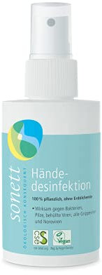 Sonett Bio Händedesinfektion Taschenzerstäuber (6 x 100 ml)