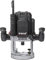 Trend T12 1/2 Inch Variable Speed Workshop Router, Perfect for Lock Fitting, Worktop Joints & Timber Profiling, 2100W, 110V, Black, T12ELK