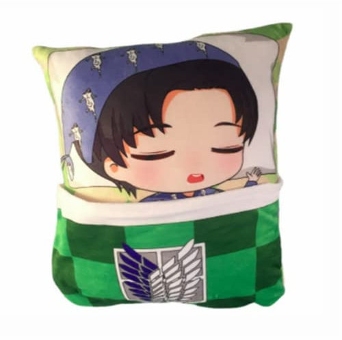 Attack on Titan Levi·Ackerman 40CM Anime Charaktere Plüschkissen
