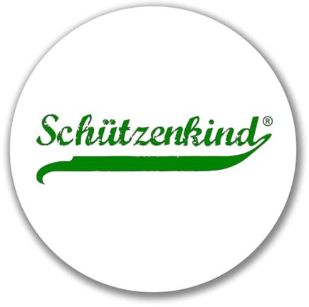 Hellweg Druckerei Aufkleber Schützenkind Vintage Geschenk Sticker 10cm Schützenkind Vintage Geschenkidee