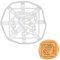 Emporte-pièce Pièce de Monnaie Grecque Hibou, 1 pièce