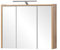 Schildmeyer Spiegelschrank Carlos, Eiche Landhaus Dekor, 74,5 x 16 x 64 cm
