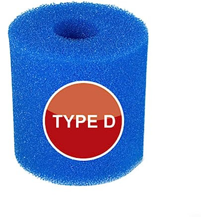 URPIZY Filtre de Piscine Lavable et réutilisable pour Piscine pour Intex Type D