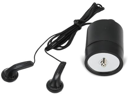 WOOXGEHM Schalldetektor-Verstärker, Verbesserter Mikrofon-Audio-Ohr-Hörgerät-Verstärker, durch Wand-Tür-Rohr-Audio-Sprach-Hör-Detektor-Werkzeug Für Rohr-Wasser-Öl-Leckage