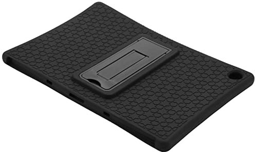Jikoiuty Étui en silicone pour tablette Chromebook Duet Case 10,1 avec fonction support (noir)