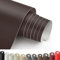 Leder Reparatur Set Kaffee, 30 x 100 cm Kunstleder Selbstklebend, Lederflicken Selbstklebend, Kunstleder Reparaturset, Leder Patch für Sofa, Möbel, Autositze, Jacken, Handtaschen.