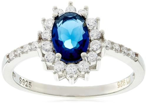 Beneto Kate AGG267's Silver Engagement Ring - Circuit: 52 mm sBE1412-52 Marke, Estándar, Nicht-Edelmetall, Kein Edelstein