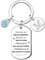 KJKJKJ 26Lettre A - Z cadeau Porte -Clef, Femme Homme Porte -Clef Cadeau,Anniversaire Cadeau, Original Cadeau,cadeau de motivation Cadeaux pour les amis (M)
