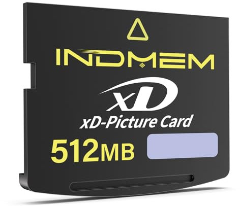 xD-Picture Card 512MB,512MB Xd Flash Memory Cards Compatible with Olympus Fujifilm Old Digital Cameras,Support Panorama Function (Tpye Standard)