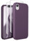 SUW for iPhone XR Case with 2 Screen Protectors[Full Camera Protection],Soft Anti-Scratch Microfiber Lining Inside,Silicone Shockproof Protective Phone Case for iPhone XR 6.1,Dark Purple