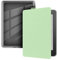 Case for 6 Kindle (10th Generation-2019 Release), Ultra Clear Soft Flexible Transparent TPU Back Cover with Auto Sleep/Wake for Kindle (MODEL NO. J9G29R), Light Green