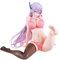 YLEAFUN UzenKyoka Figur Skulptur - 13cm Illustration Girls Statue, Anime Nudelstopper Figuren Modell, Desktop Dekoration Sammlerstücke
