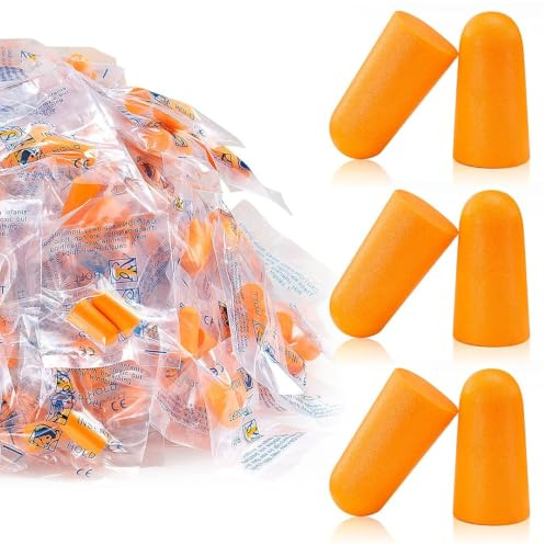 Poraceous 60 Paia Tappi Orecchie Dormire, Tappi per le Orecchie 38dB SNR Più Alto, Super Morbido Tappis per Orecchies Antirumore, Riutilizzabili e Confortevoli, Per Insonorizzanti, Dormire, Studia