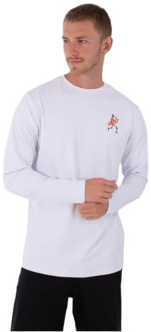 Hurley Herren Men's Long-Sleeved Surf Lycra - Flamengue Vest