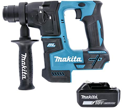 Makita DHR171Z 18V Li-ion SDS Plus Rotary Hammer with 1 x 5Ah Battery